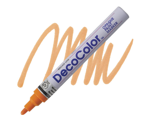 DECOCOLOR PAINT MARKER ORANGE BROAD