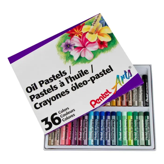 PENTEL OIL PASTELS 36 PACK