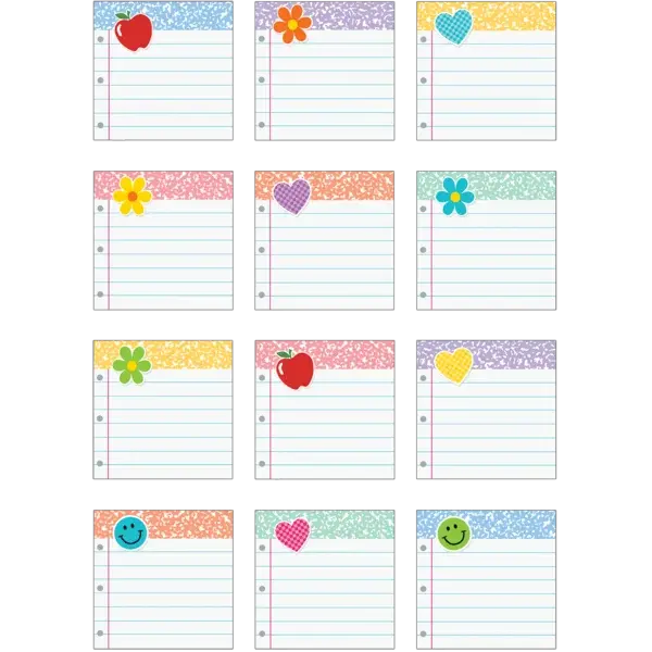 MINI ACCENTS COOL FOR SCHOOL 36 PIECES
