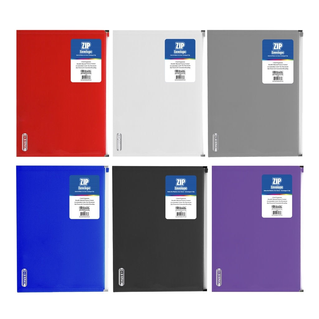ZIP LOCK LETTER SIZE ENVELOPE
