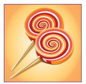 PAINT BY NUMBER: 10X10 LOLLIPOPS