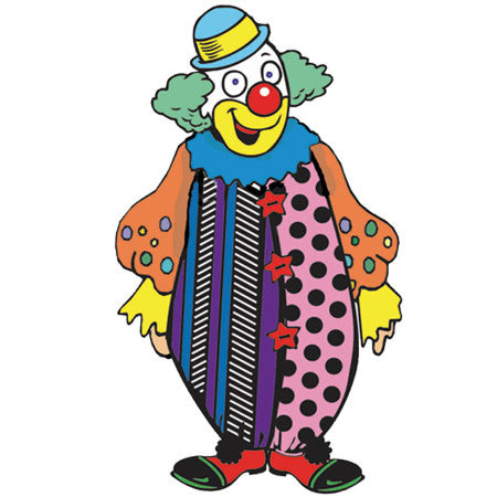 CUT OUTS: CLOWN 20 PACK