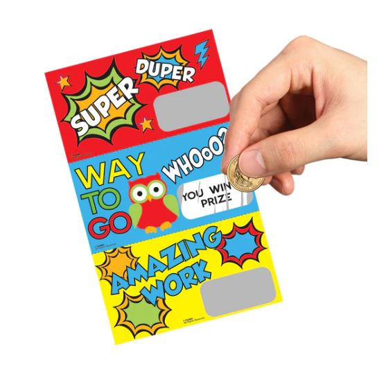SCRATCH OFF AWARD ASSORTMNET 6 PACK