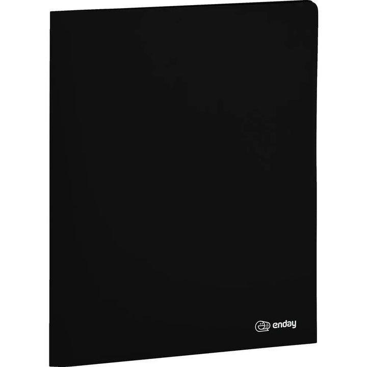POLY FOLDER: 2 POCKET - BLACK - Creative Kids