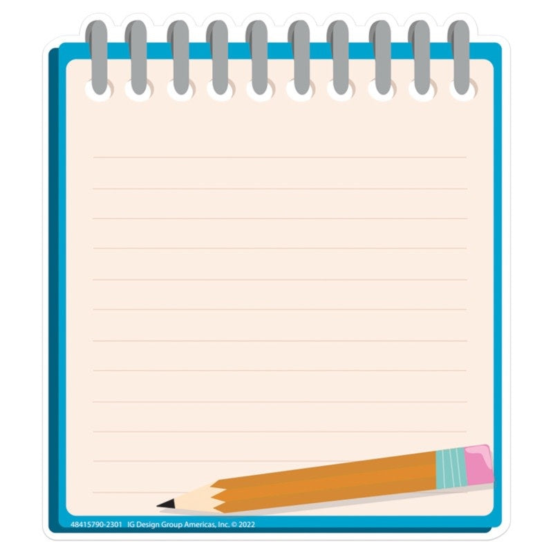 CUT-OUTS: NOTEBOOK 36 PACK - Creative Kids
