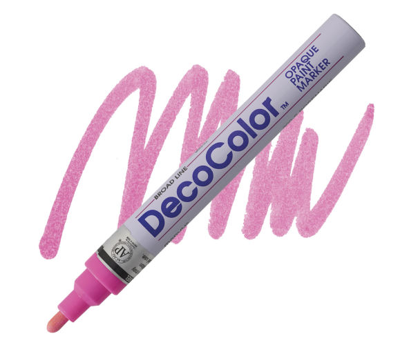 DECOCOLOR PAINT MARKER BROAD ROSEMARIE