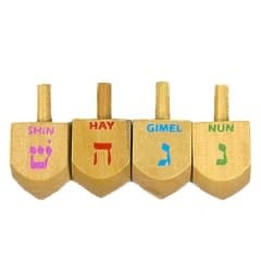 DREIDEL - WOOD  -  47mm