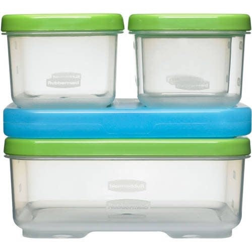 Rubbermaid Lunch Box 5-piece Storage Container Sandwich Kit