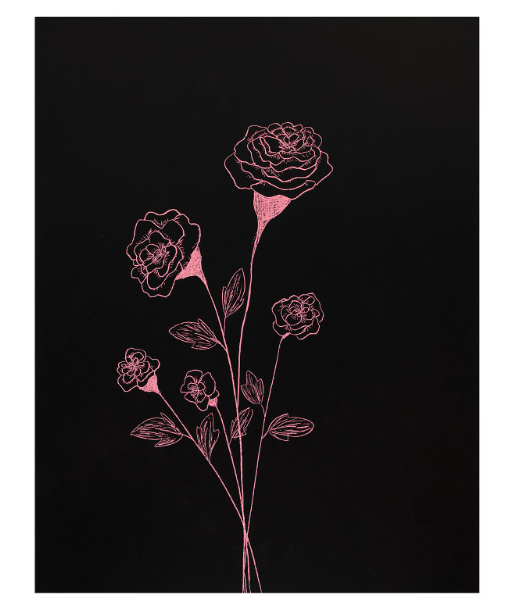 SCRATCH ART RAINBOW REVEAL PAPER 8.5"x11" -  10 SHEETS