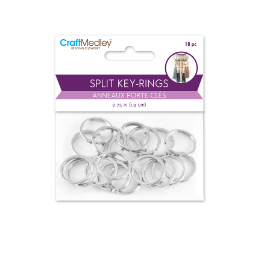 3/4" SPLIT KEY RING 18PC