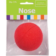 CLOWN NOSE SPONGE 12 PACK