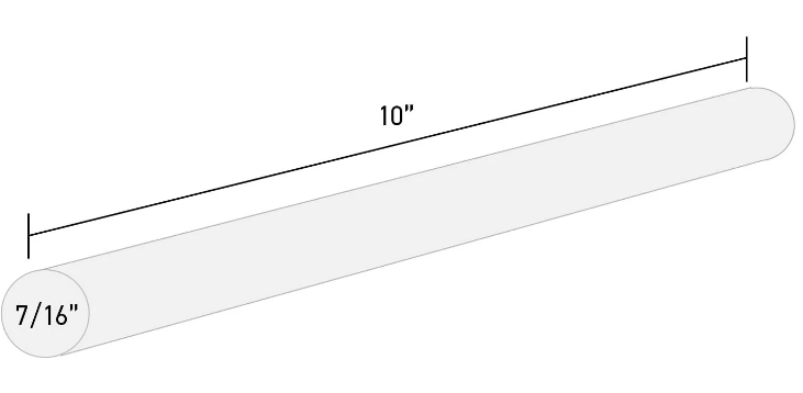 SUREBONDER HOT GLUE GUN STICKS:  10" 20 PACK