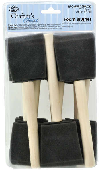 SPONGE BRUSHES - 2" - 12 PACK