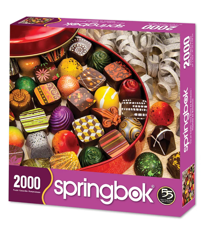 PUZZLE: TIN OF TREATS  2000 pc