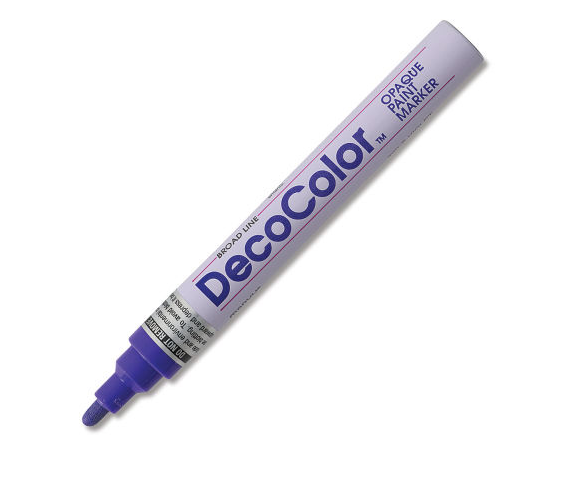 DECOCOLOR PAINT MARKER  VIOLET BROAD