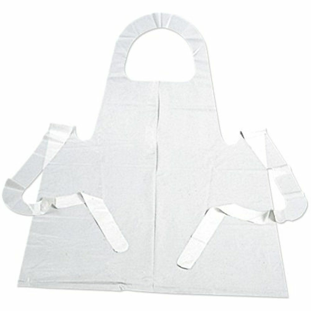 DISPOSABLE APRONS - CHILD SIZE 24"X35"  - 100 PACK