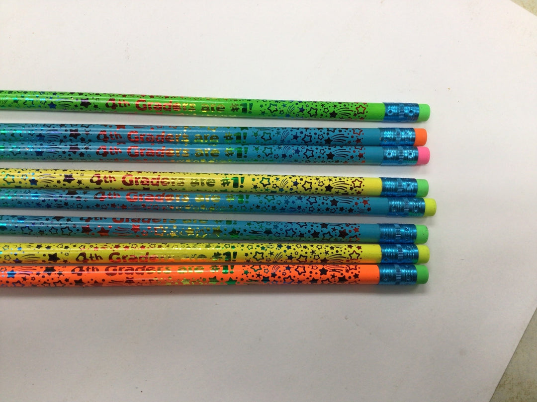PENCIL: FOURTH GRADERS ARE 