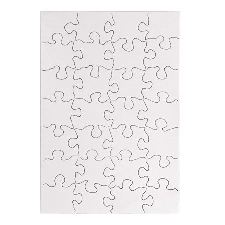 PUZZLE BLANK: 5½"X8" 28PC