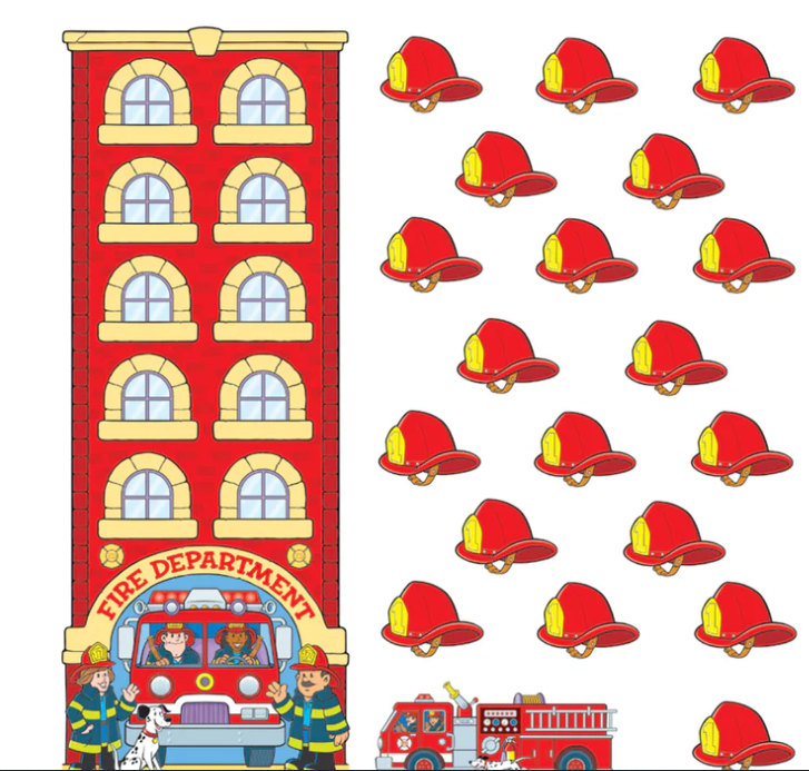 BULLETIN BOARD SET: FIRE STATION JOB CHART