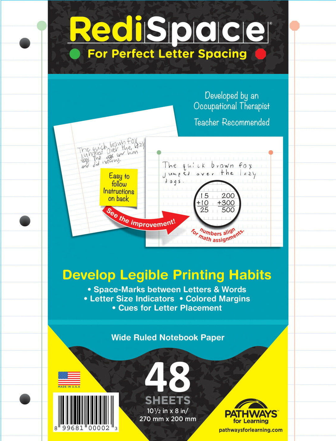 REDI SPACE NOTEBOOK PAPER