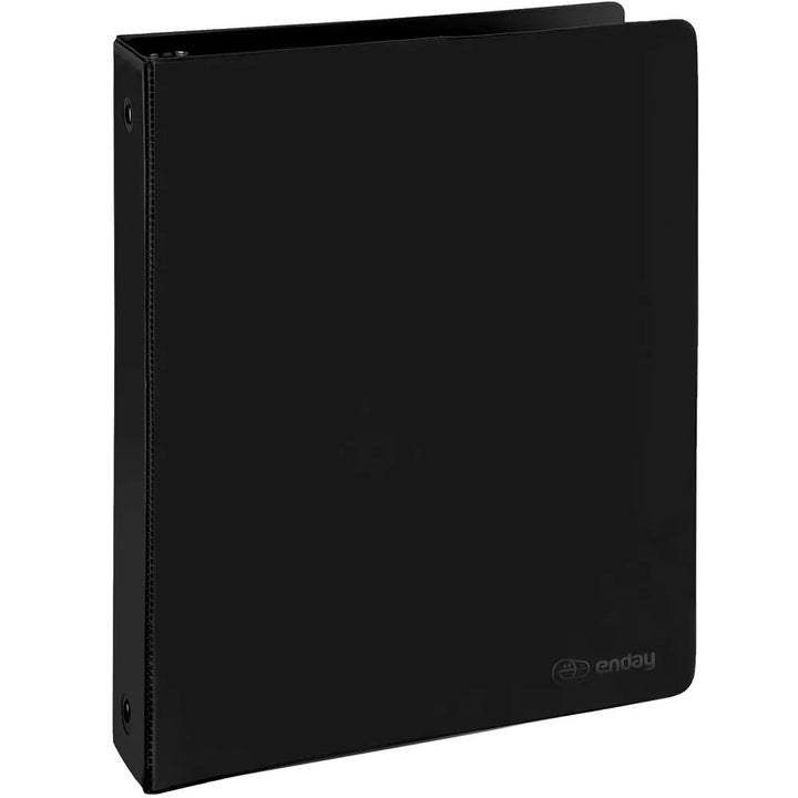 VIEW BINDER: 1.5" O-RING WITH 2 POCKETS - BLACK