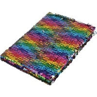 RAINBOW SEQUIN JOURNAL