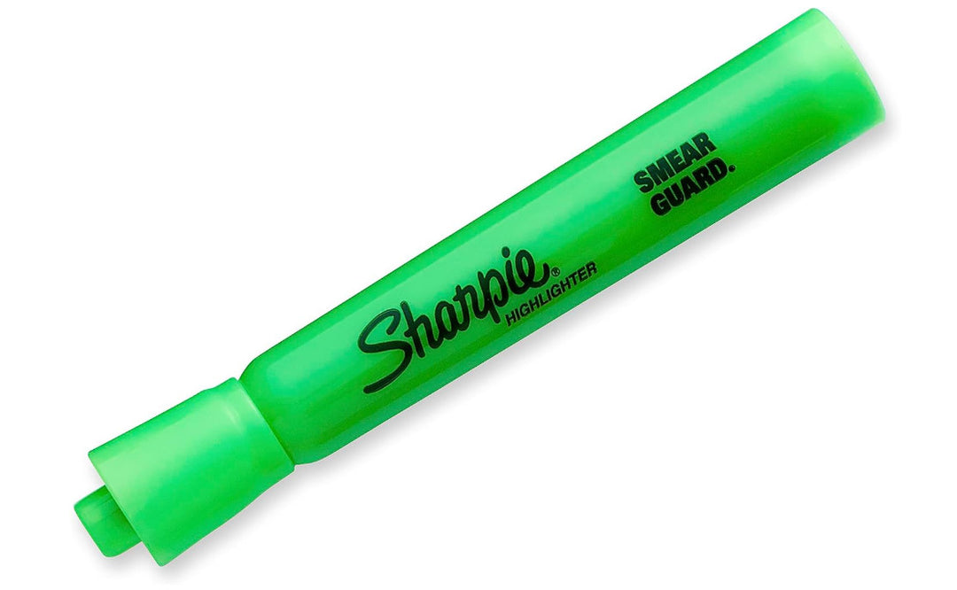 SHARPIE HIGHLIGHTER CHISEL POINT GREEN