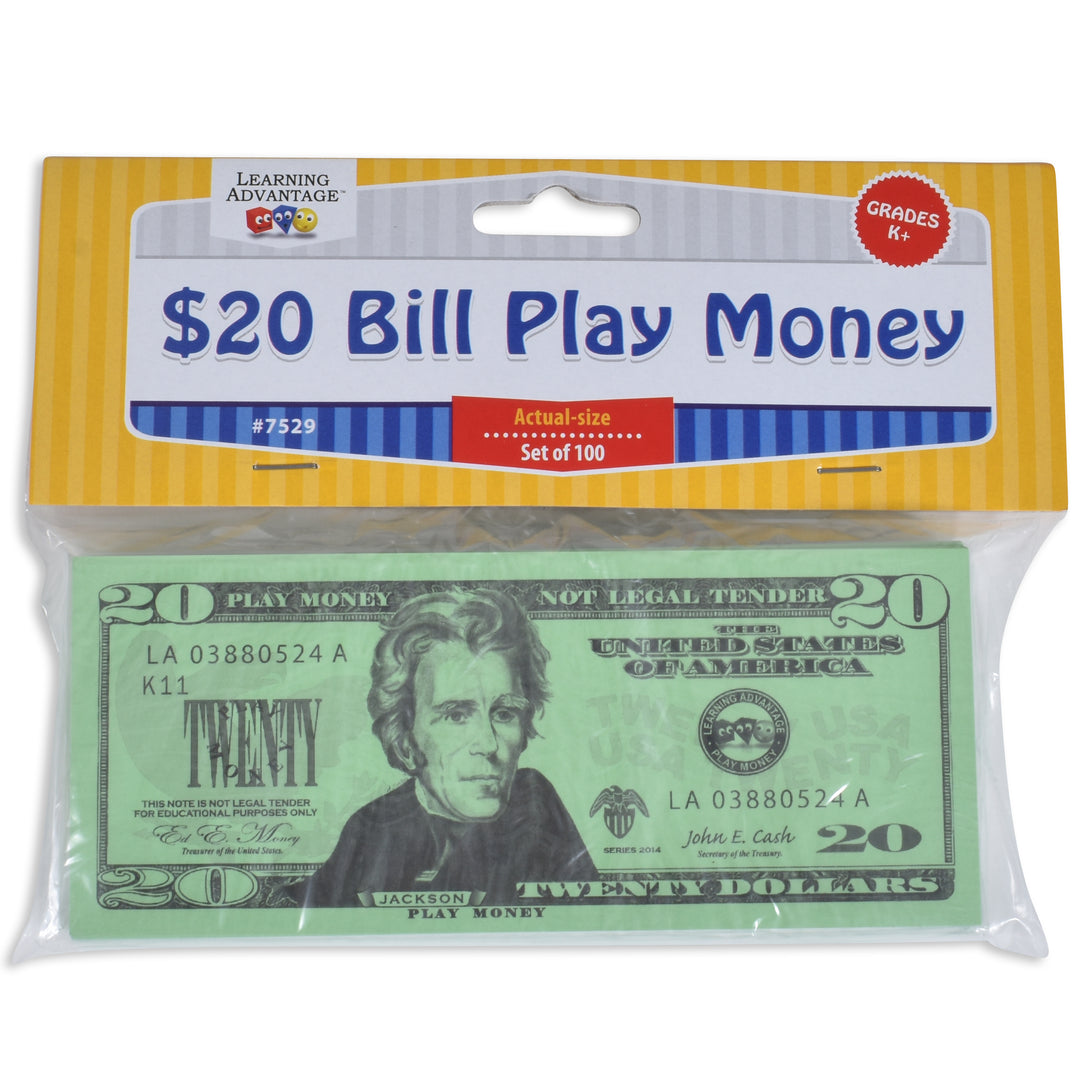 BILLS: $20, SET OF 100
