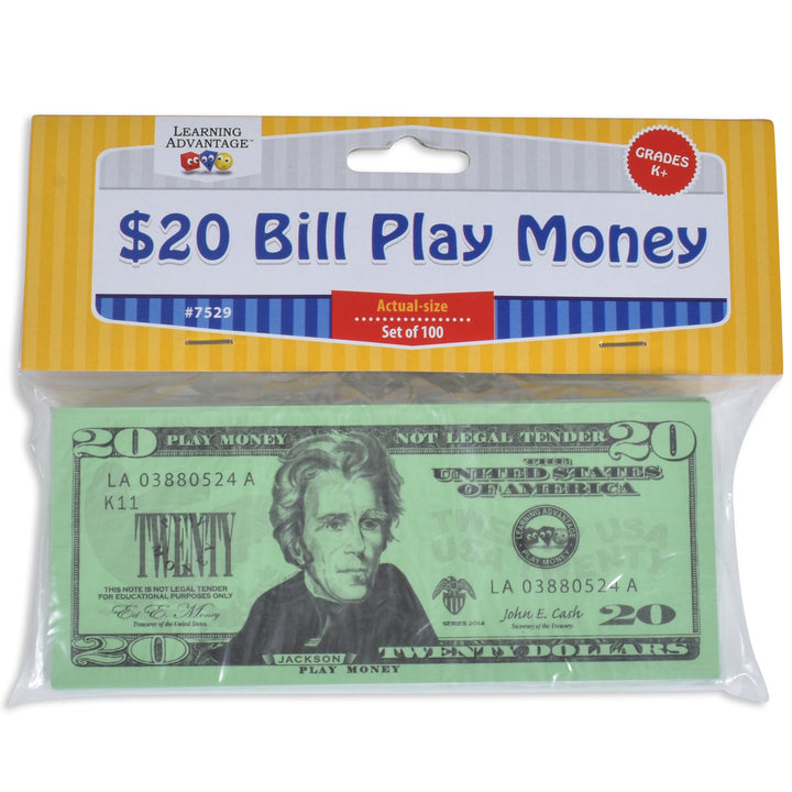 BILLS: $20, SET OF 100