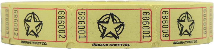 Raffle Tickets Single Star  2000 Pack