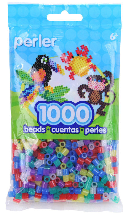 PERLER BEADS: GLITTER MIX 1000 PACK