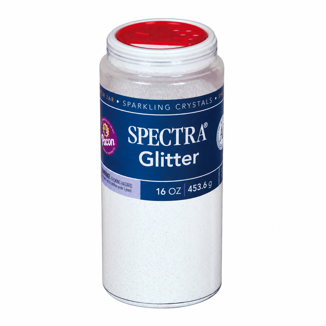 Glitter 16oz – White