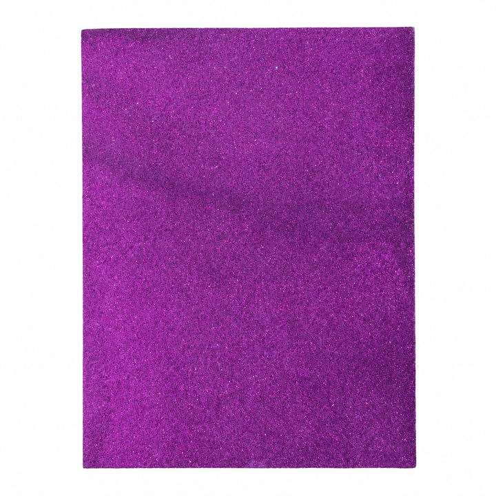 Glitter Foam Sheet 9"x12"x2mm – Purple