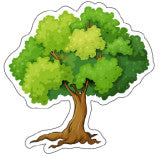 TREE CUT OUT-4.5" 20 PACK