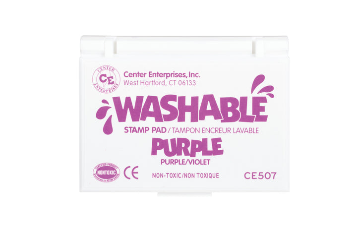 STAMP PAD: WASHABLE PURPLE