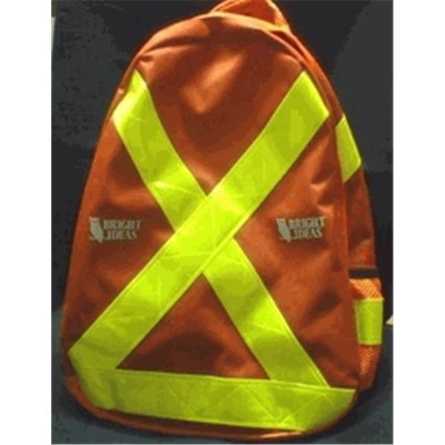 BACKPACK  large 2 pocket with  reflectors