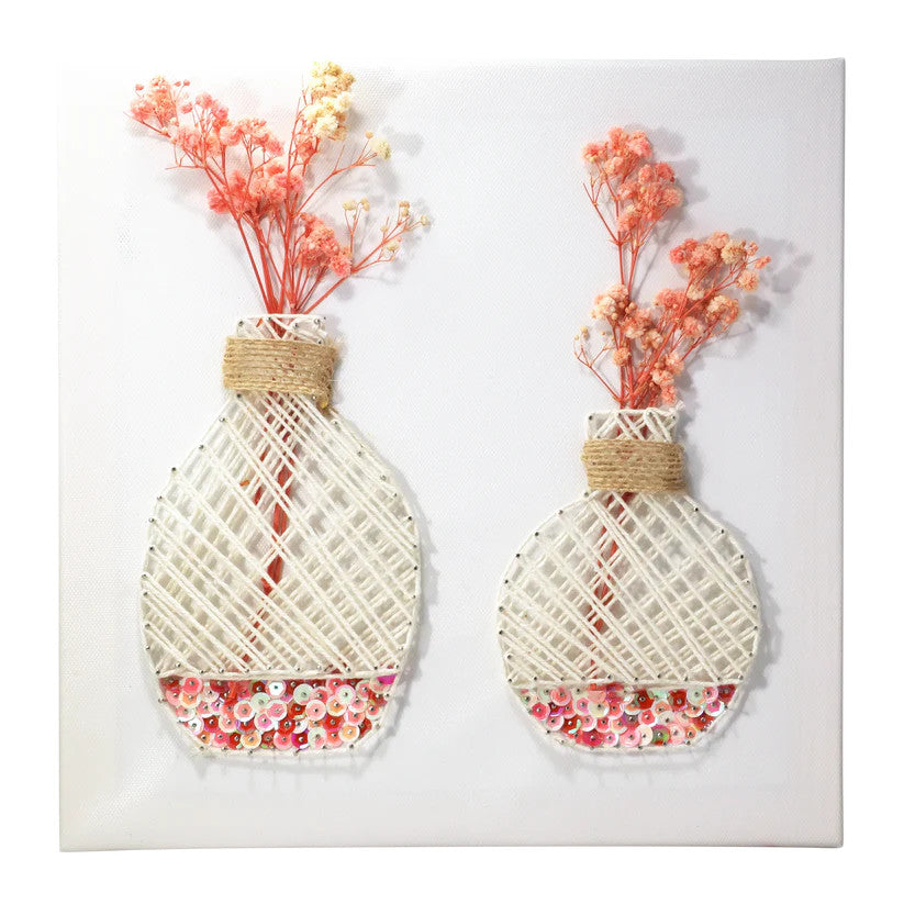 STRING ART KIT FLOWER VASE