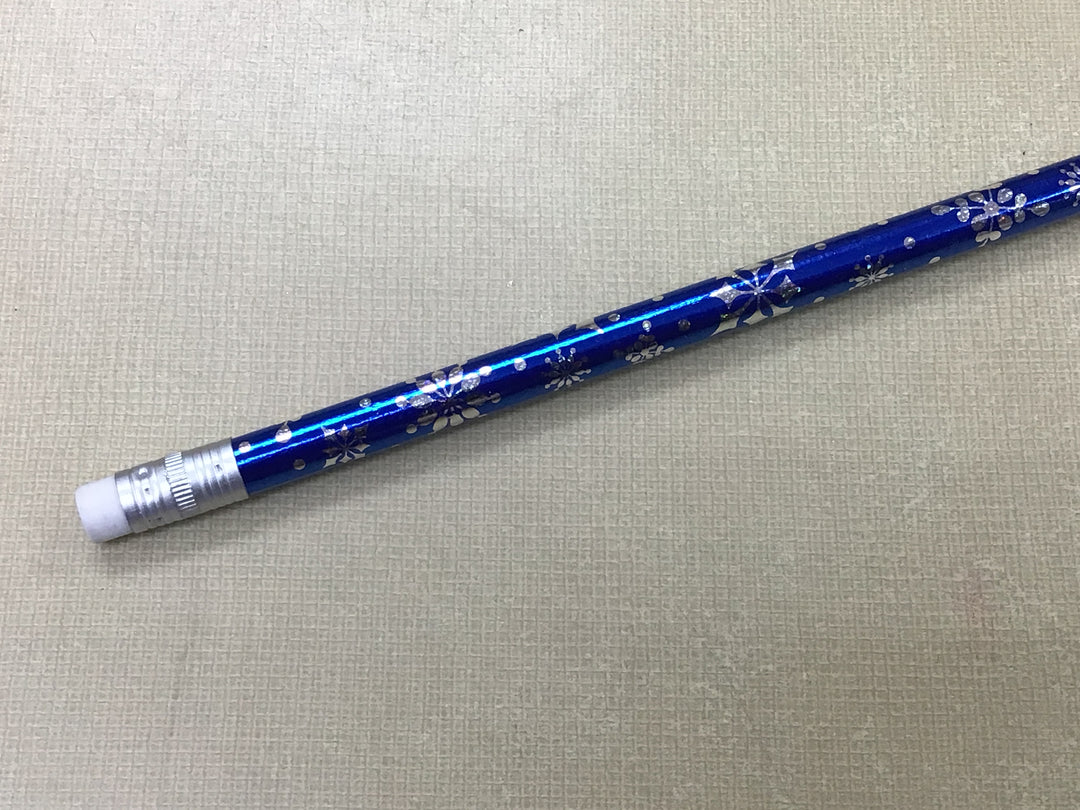 PENCIL SNOWFLAKE GLITZ