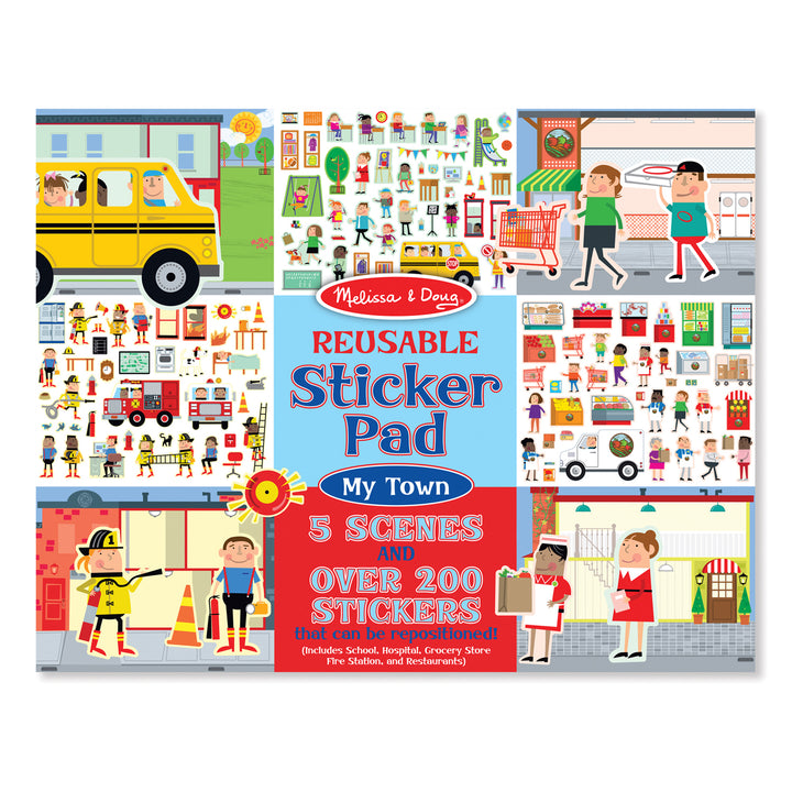 STICKER PAD: MY TOWN