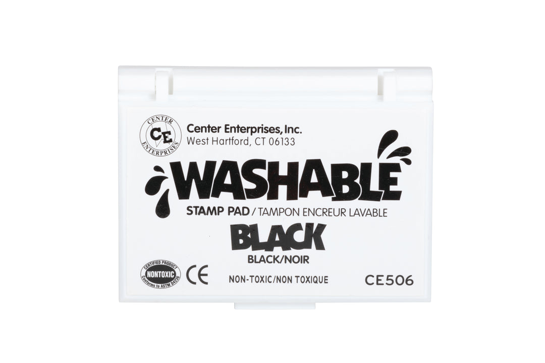 STAMP PAD: WASHABLE BLACK