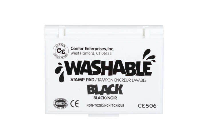 STAMP PAD: WASHABLE BLACK