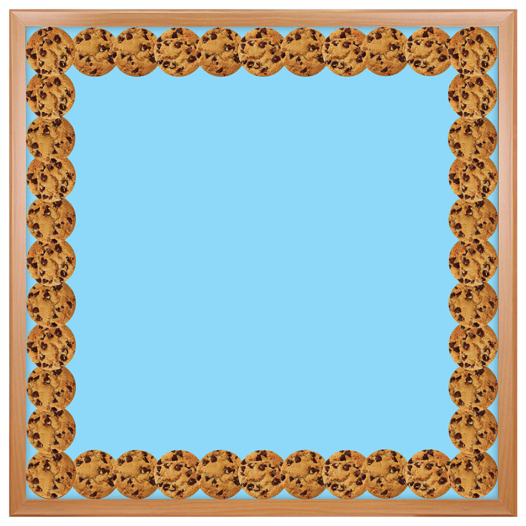 CHOCOLATE CHIP COOKIE BORDERS  - 3"x36&
