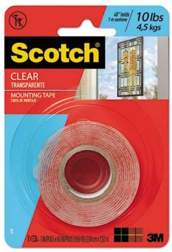 SCOTCH TAPE - RED TRANSLU