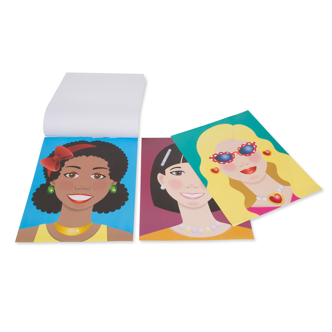 STICKERS: MAKE A FACE STICKER PAD