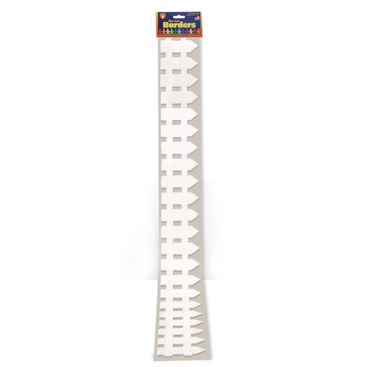 BORDERS PICKET FENCE  - 3"x36&