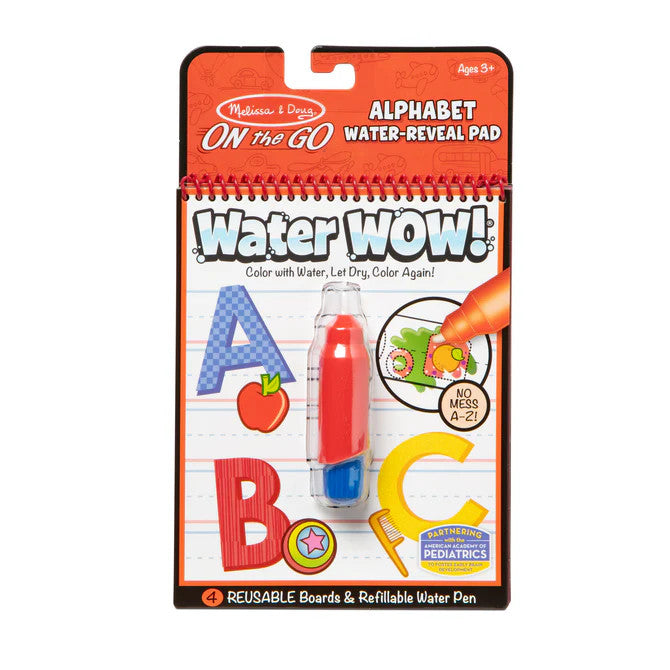 WATER WOW: ALPHABET ACTIVITY PAD