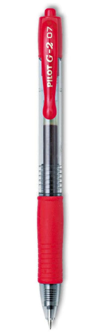 PEN: PILOT G-2 .07 RED