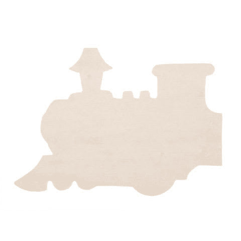 WOOD SHAPE: TRAIN 3" X 4.25" - 12 PACK