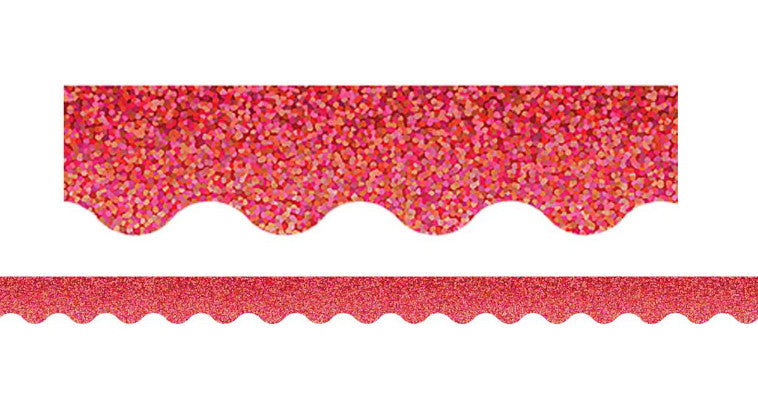 Sparkle Scalloped Border  2.25"x35&