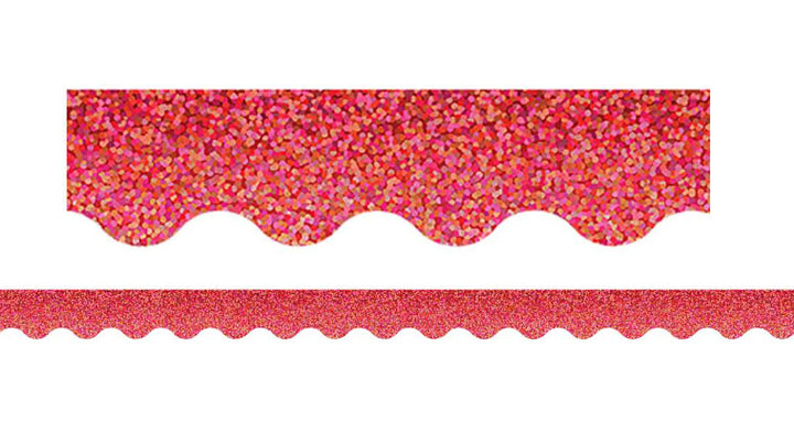 Sparkle Scalloped Border  2.25"x35&
